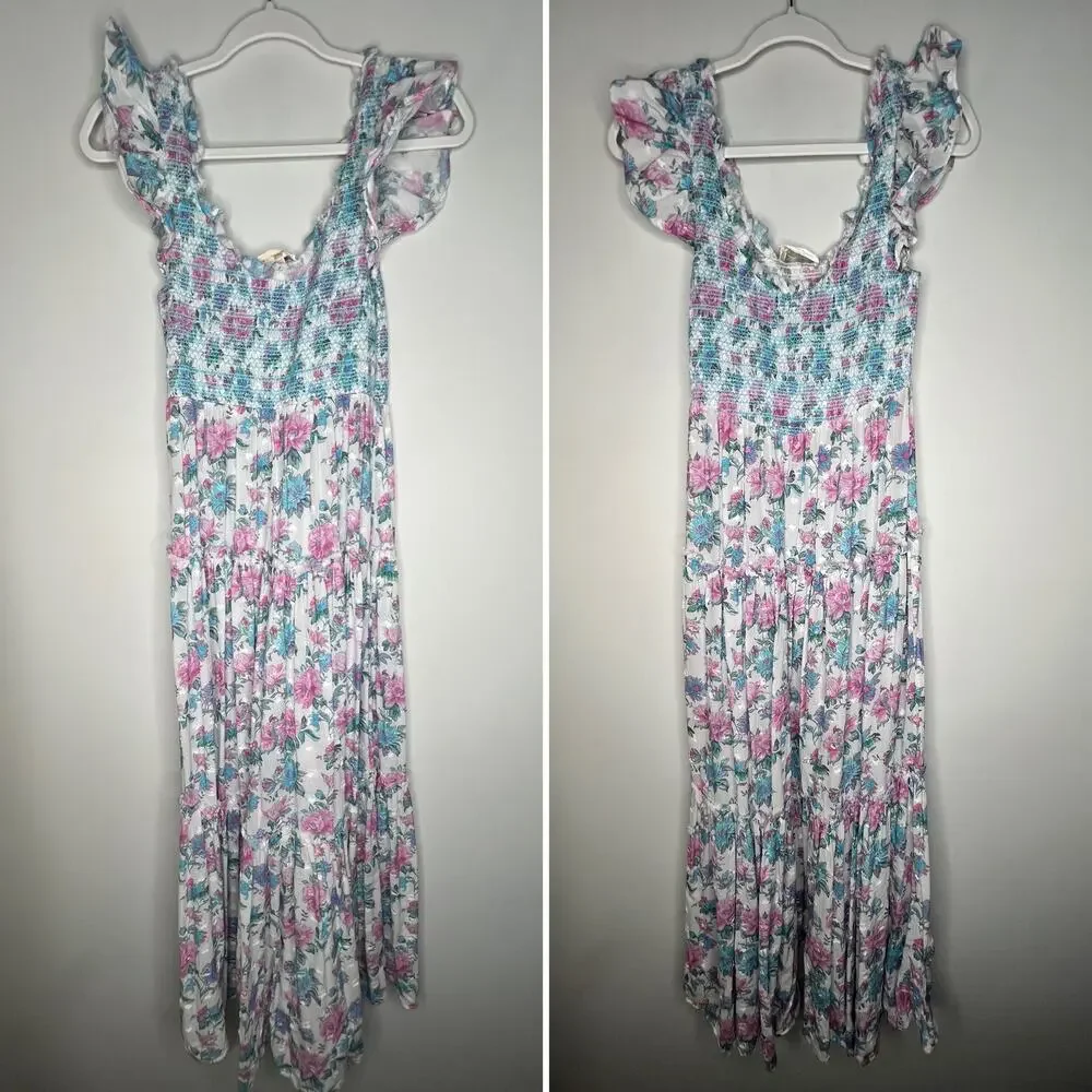 Love Shack Fancy Chessie Maxi Dress Size XS - Picture 3 of 7